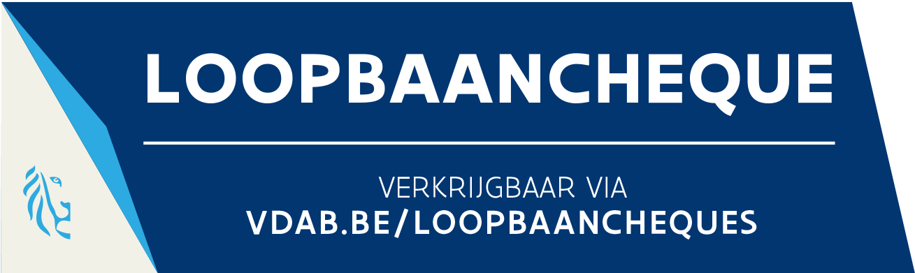 logo loopbaancheque voor loopbaanbegeleiding erkend door VDAB