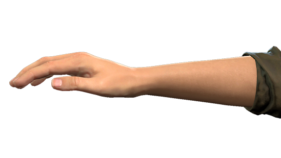 Rustige beweging om met de adem te volgen