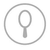 Spiegel spiegelpad grijs