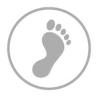 Voet grijs Voet grijs