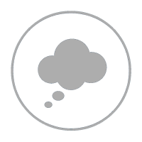 gedachtenwolk grijs gedachtenwolk grijs