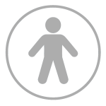 lichaam mannetje grijs